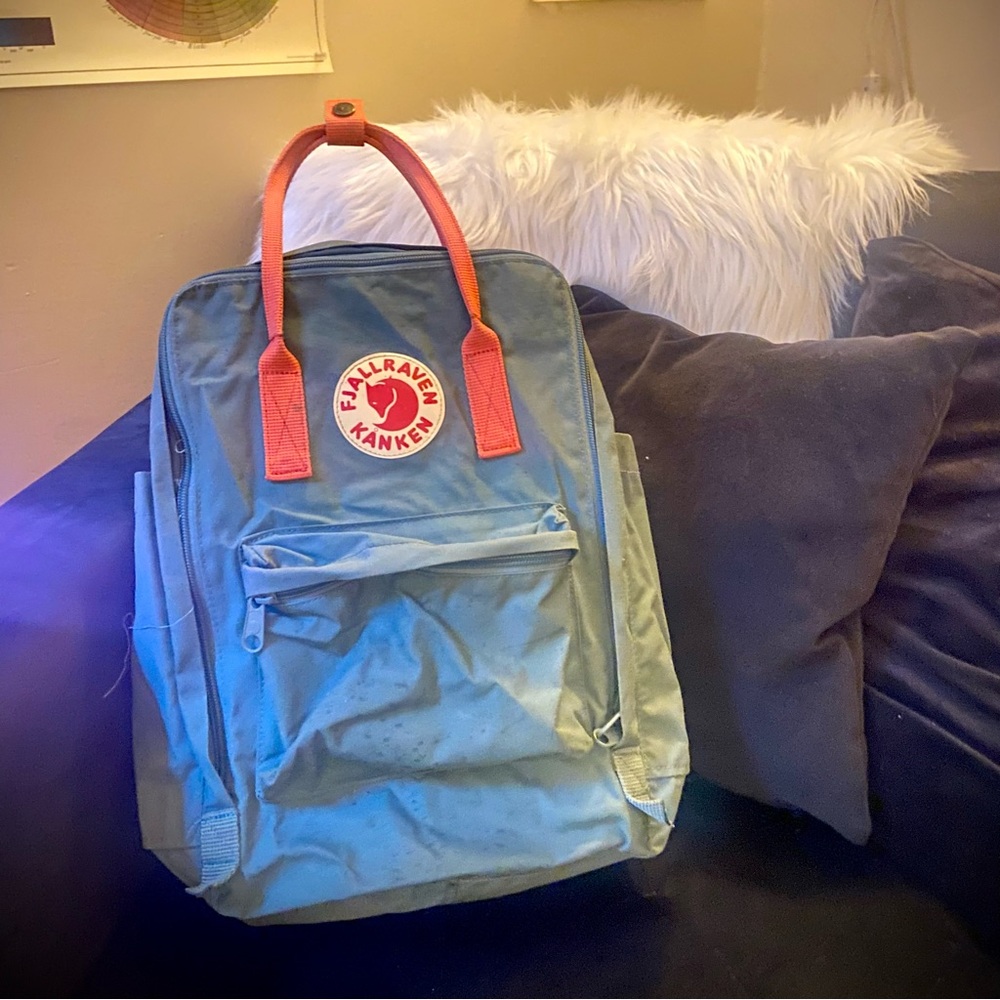 Fjallraven Kanken Backpack, Large, pre-owned.
